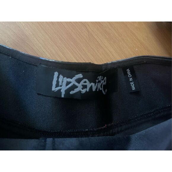 Vintage Lip Service Red Plaid Tartan Corset Skirt Women’s Size M - Picture 4 of 6